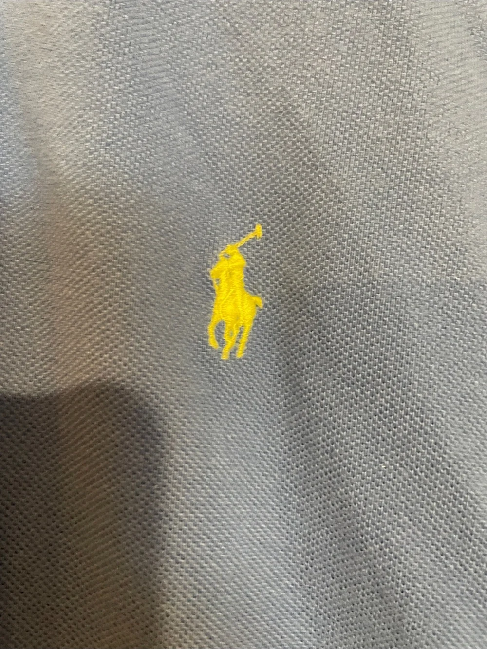 Polo by Ralph Lauren Royal Blue Short-Sleeve Polo with Yellow Pony